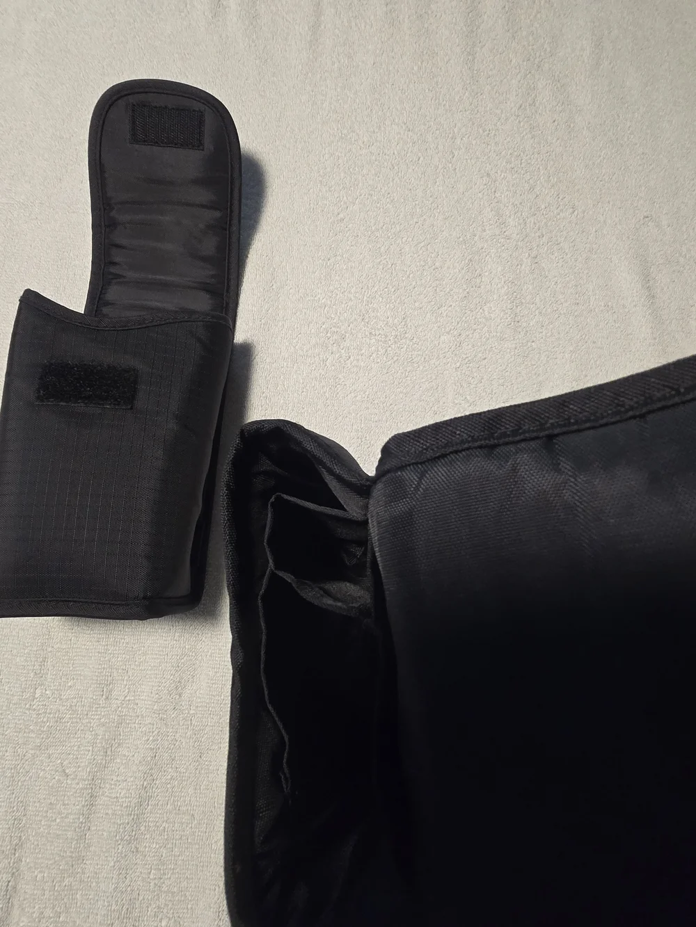 2 Nikon Black Camera Strap Pouch - Compact Carry Case